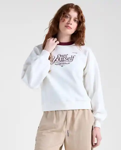 Buzo Mujer Crudo Talla M 689G002_CRU110606 Americanino