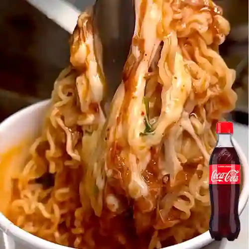 Combo Birriamen + Coca-Cola Sabor Original 400 ml
