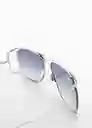 Gafas de Sol Fiamma Plata Talla 99 Mujer Mango