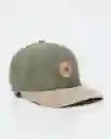 Gorra Suede Colorblock Verde Selvoso Ultraoscuro S Chevignon