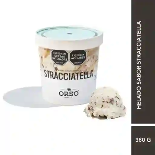 Orso Helado de Crema Sabor Stracciatella