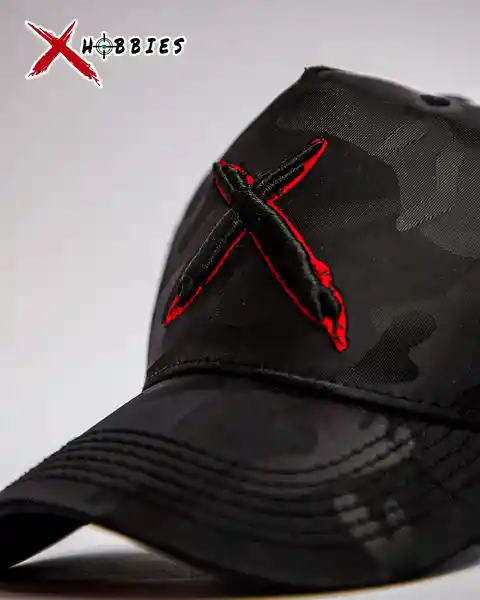 Gorra la Equis Malla Abierta Roja