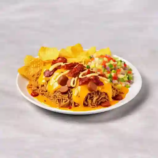 Perro Caliente Especial (Pollo O Carne Desmechada)