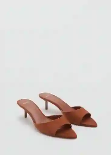Sandalias Pepa Terracota Talla 37 Mujer Mango