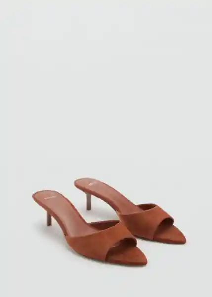 Sandalias Pepa Terracota Talla 37 Mujer Mango