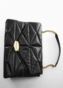 Bolso G Lur Negro Mujer Mango