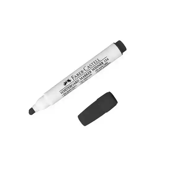 Faber Castell Marcador Borrable para Tablero Color Negro