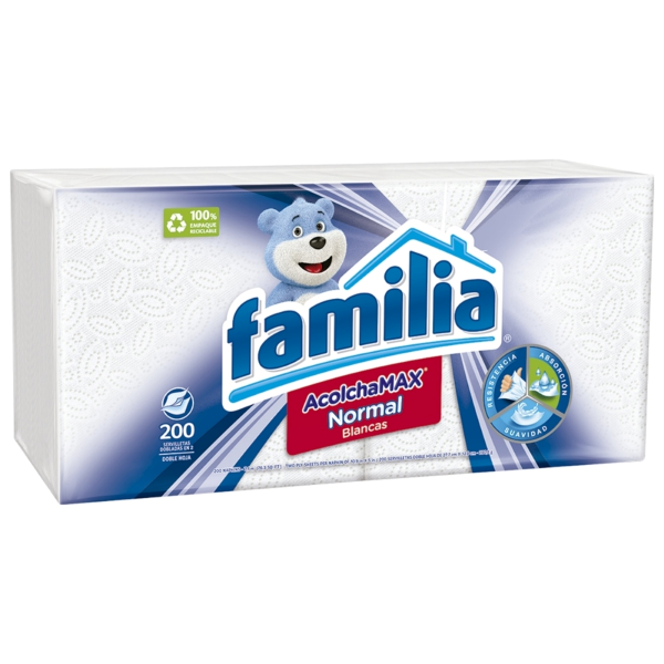 Familia Servilleta Acolchamax Normal x200 200 und