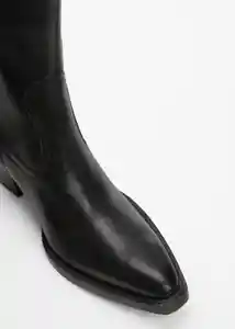 Botines Coa Negro Talla 37 Mujer Mango