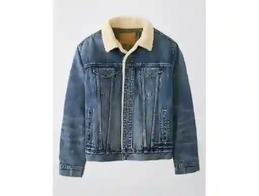 Chaqueta jean Hombre Azul Talla Small American Eagle