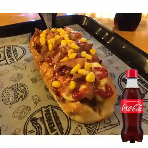 Combo Perro Super Grande +Coca-Coca Orig 250ml