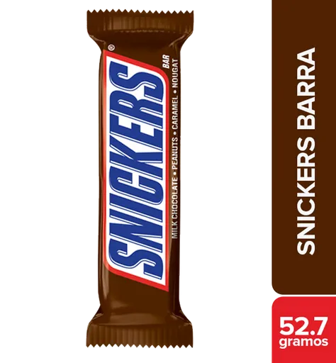 Snickers Chocolate Original con Caramelo y Maní