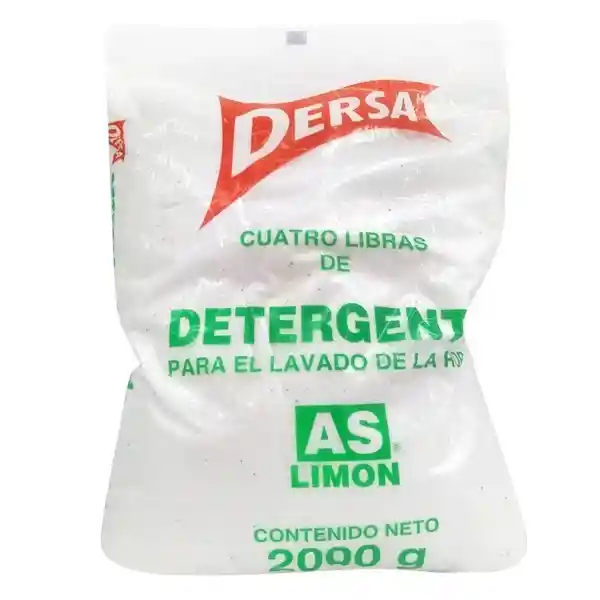 Dersa Detergente Limón Ropa Polvo