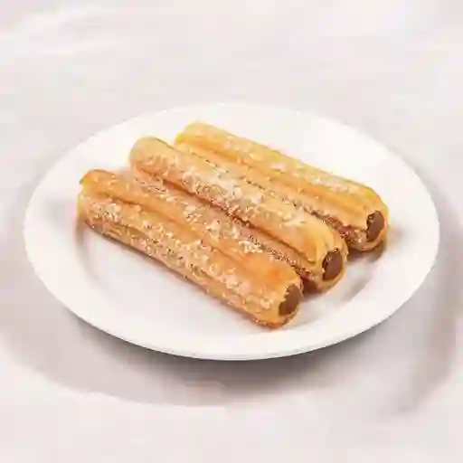 Bastones de crema de mani