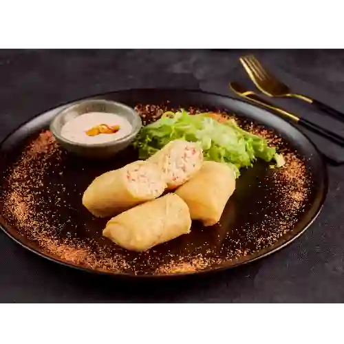 Spring Rolls de Cangrejo