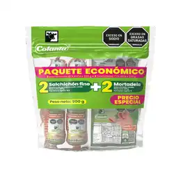 Colanta Pack Mortadela + Salchichón