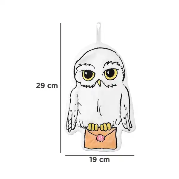 Toalla Para Manos Serie Harry Potter Hedwig Miniso