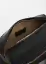 Bolso Toiletxs Negro Talla 99 Hombre Mango