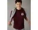Camiseta Hombre Vinotinto Talla Large American Eagle