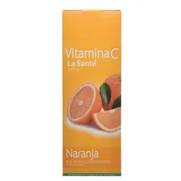 La Sante Vitamina C con Sabor a Naranja (500 mg)