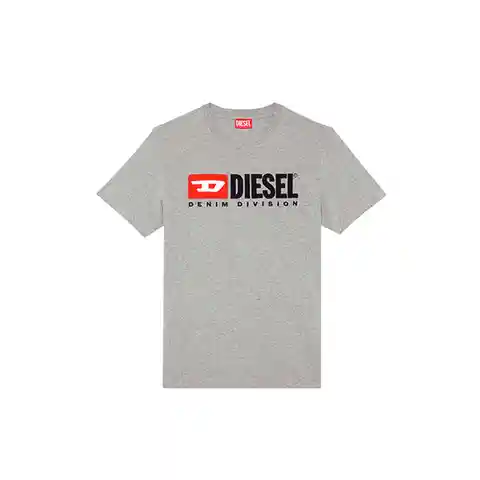 Diesel Camiseta Hombre Adulto Gris Talla L T-DIEGOR-DIV