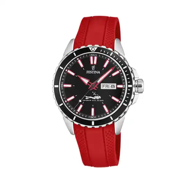 Festina Reloj Hombre Rojo F20378/6