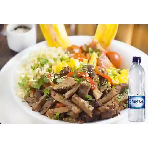Combo Ensalada Del Chef + Cristal Sin Gas 500 ml