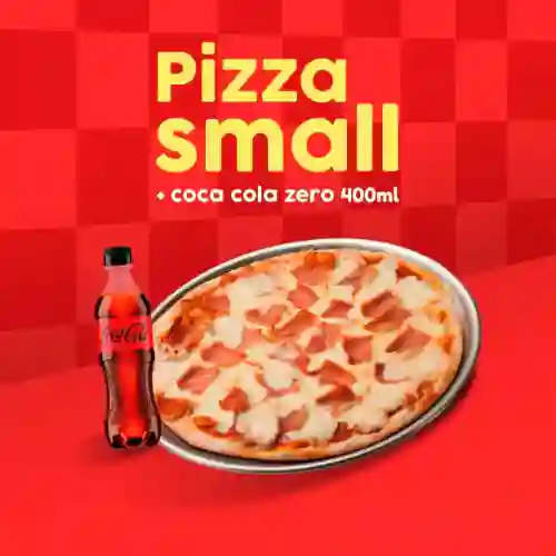Pizza Small + Coca-cola Zero 400ml