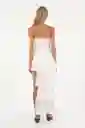 Vestido Largo Brooke Blanco Talla 02 M