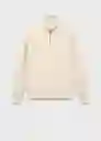 Buzo Sudadera Winny Crudo Talla M Hombre Mango
