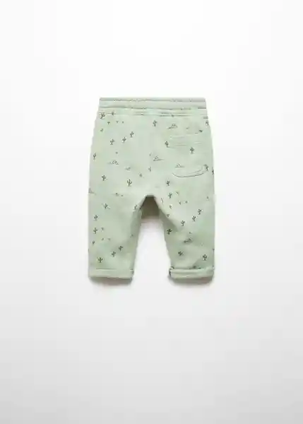 Pantalón Cactusp Verde Talla 66 Niños Mango