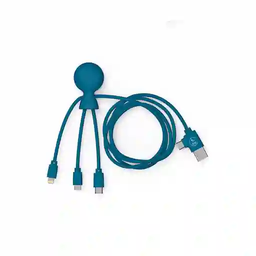 Xoopar Cable Usb Mr Bio Largo Azul