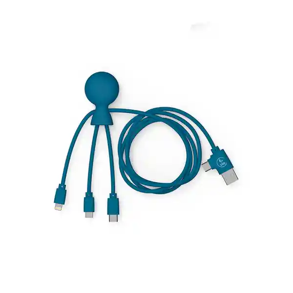 Xoopar Cable Usb Mr Bio Largo Azul