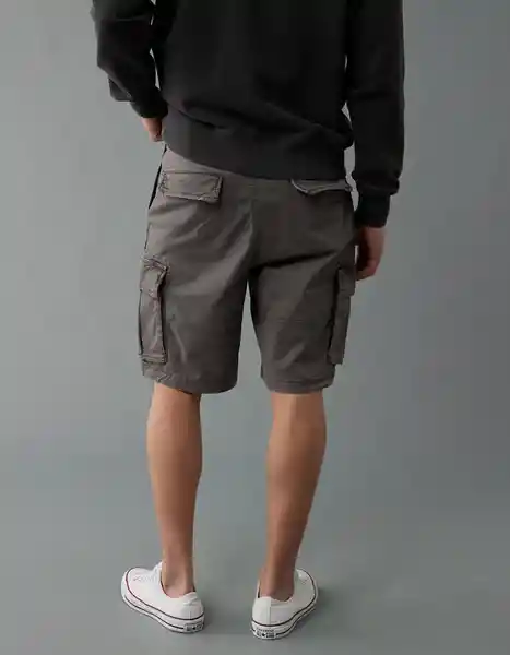 Bermuda Hombre Gris Talla: 34 7819020 American Eagle