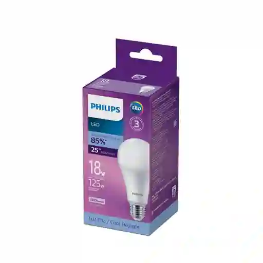 Philips Bombillo Led de Luz Fría 18 W 