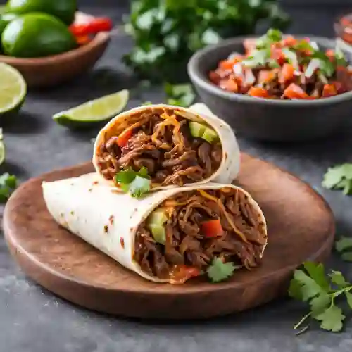 Combo Burrito Mexicano de Carne