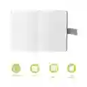 Agenda A5 Bolsillo y Broche 80 Hojas Serie Silver Gray Miniso