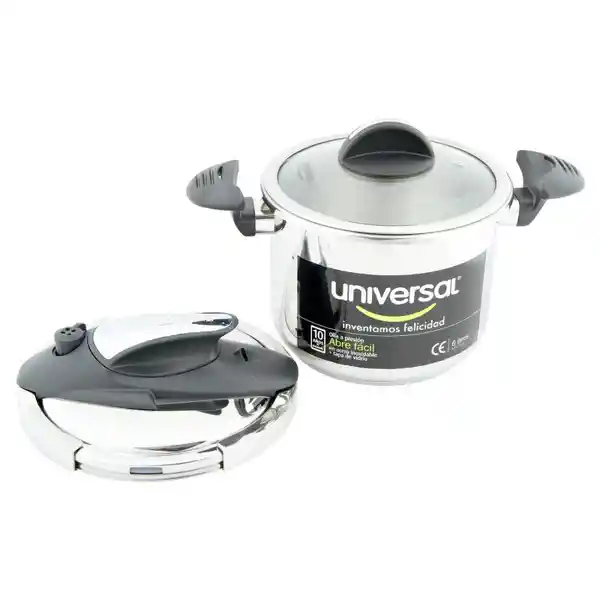 Universal Olla a Presin 6 L Acero Inoxidable L37560