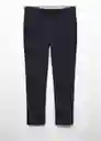 Pantalón Marius Navy Talla 38 Hombre Mango