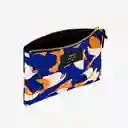 Wouf Bolso Mano Pouch Blue Birds Large