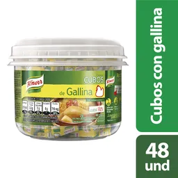 Knorr cubo Caldo de Gallina 48un tarro