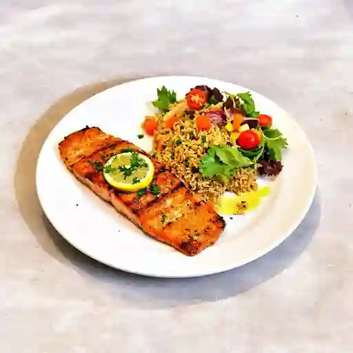 Salmon A La Plancha