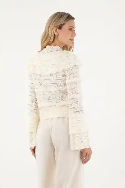 Camisa Skye Blanco Talla 00 XS