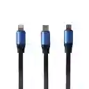 Cable de Carga 3 en 1 Serie dc Superman Miniso