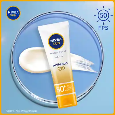 Nivea Sun Protector Solar Facial Antiedad y Antimanchas FPS 50