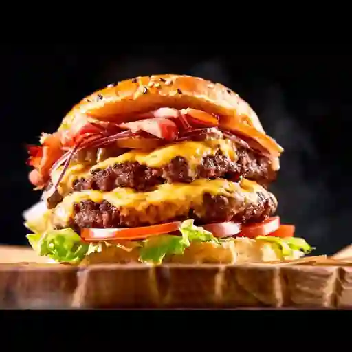 Hamburguesa doble carne