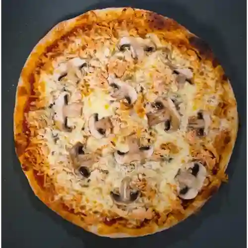 Pizza Pollo Champiñón Grande