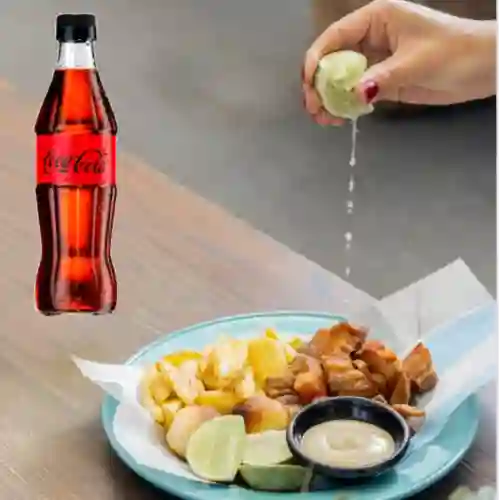 Combo Chicharrones + Coca Cola Sin Azúcar 400 ml