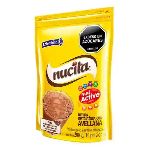 Doy Pack Nucita Bebida Instantánea Achocolatada 200 g
