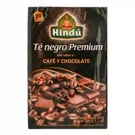 Hindu te Negro Café Chocolate